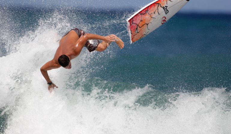 Shoulder Impingement in Surfers