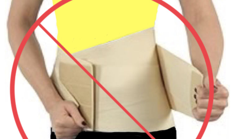 Top 5 Reasons why A Back Brace will Ruin Your Back